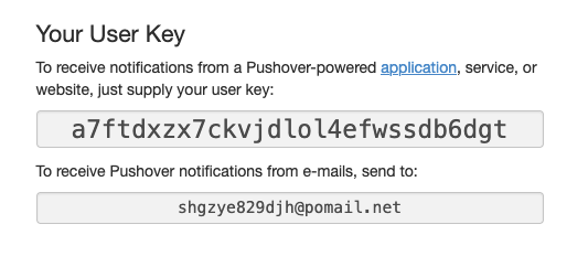 Bogus user key and email Bogus user key and email