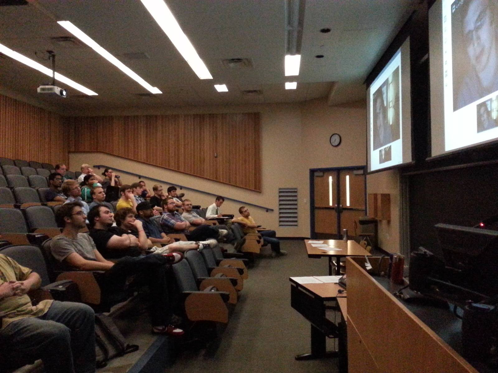 Michael Dehaan on Google Hangout